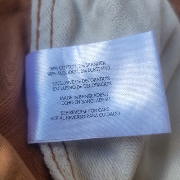 GAP Kids Tan Flat Front Shorts - Picture 8 of 8